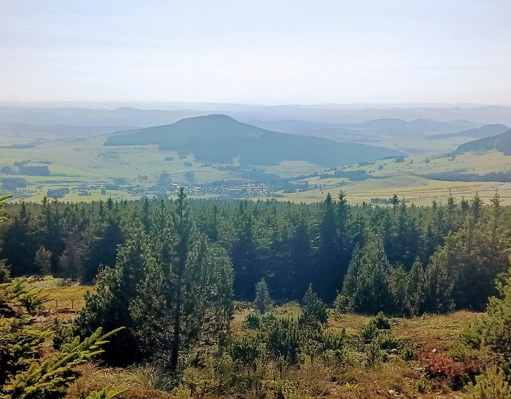 Vue panoramique de la Haute-Loire