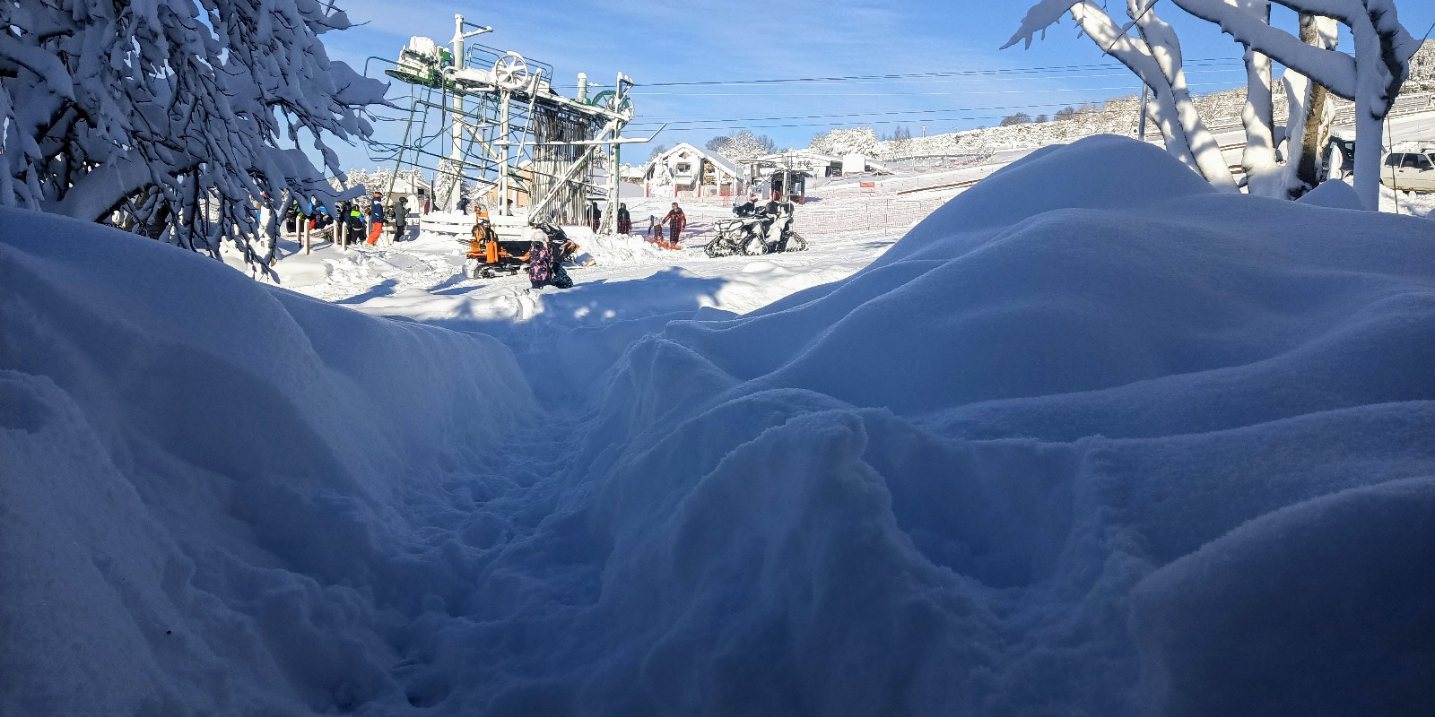 L'escales des Tribus aux pieds des pistes de Estables