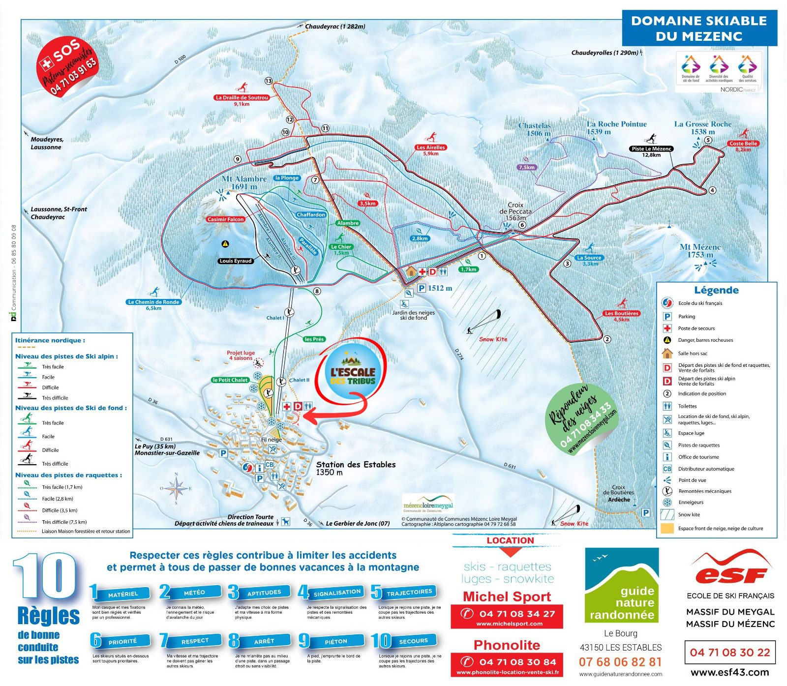 Domaine skiable des Estables